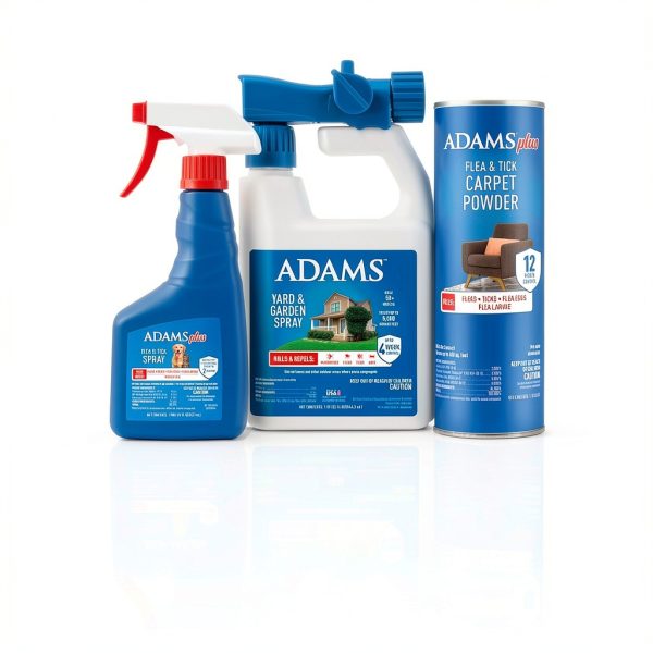 ADAMS Flea Powder Carpet Treatment Kills Fleas Ticks-6