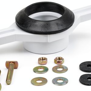 Oatey 2 Inch White PVC Flange for Toilet Installation-0