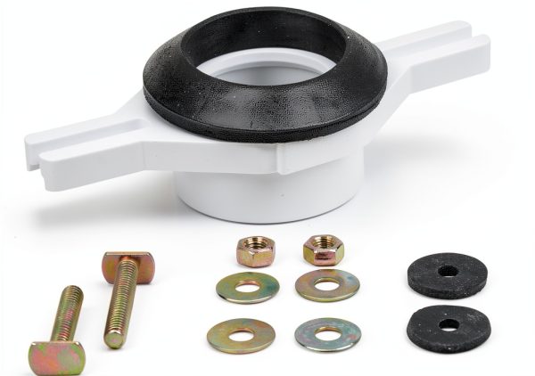 Oatey 2 Inch White PVC Flange for Toilet Installation-0
