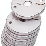 Avalon Chrome Flange Floor Ceiling Plates Metal 6-Pack-0