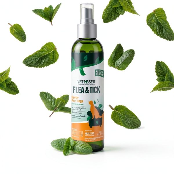 Simple Solution Natural Flea Tick Spray for Dogs 8 oz-5