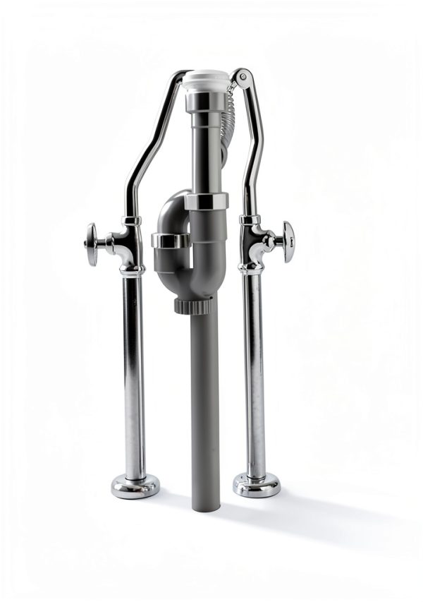Harfington Stainless Steel Faucet Flange Cover Silver-4