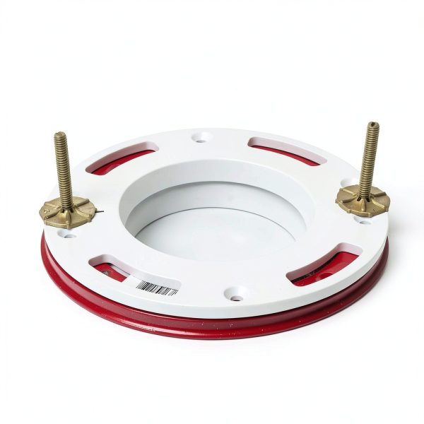 Oatey Toilet Flange Spacer PVC White 1/4 Inch NPT-1