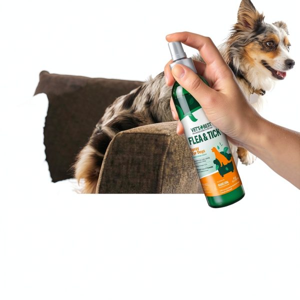 Simple Solution Natural Flea Tick Spray for Dogs 8 oz-8