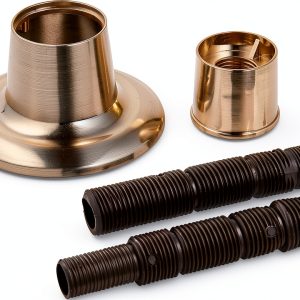 Danco Faucet Flange Brass Universal Adjustable Nickel Finish-0