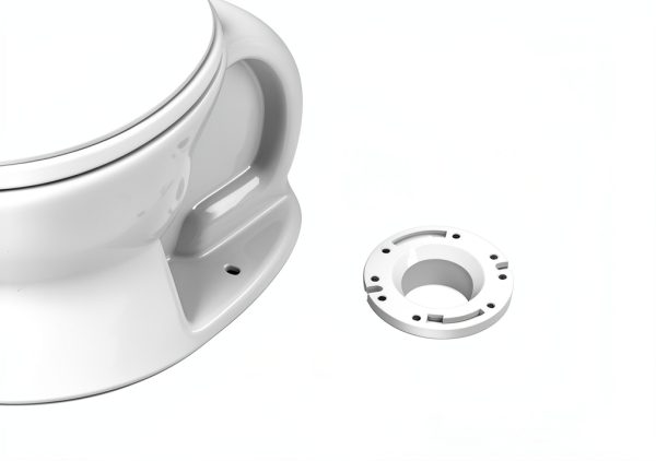 Oatey Toilet Flange PVC Stainless Steel 3 Inch Fit-2