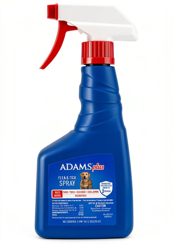 ADAMS Flea Tick Spray Pet Treatment Kills Repels Mosquitoes-0