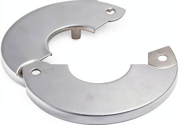 Avalon Chrome Faucet Flange 3-1/2 Inch Circular Escutcheon-5