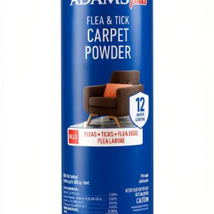 ADAMS Flea Powder Carpet Treatment Kills Fleas Ticks-0