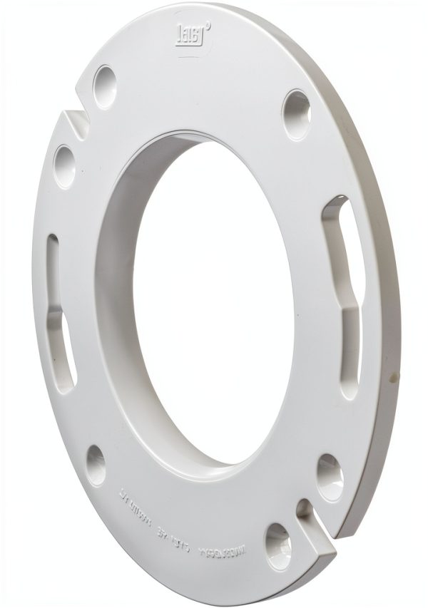Oatey Toilet Flange Spacer PVC White 1/4 Inch NPT-3