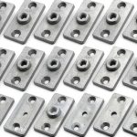 Lawei Ceiling Flange Hanger Galvanized Iron Heavy Duty 24pc-0