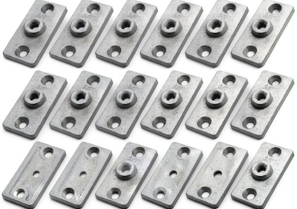 Lawei Ceiling Flange Hanger Galvanized Iron Heavy Duty 24pc-0