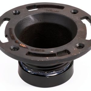 Oatey Cast Iron Flange 4 Inch Unfinished Toilet Repair-1