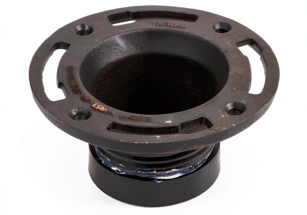 Oatey Cast Iron Flange 4 Inch Unfinished Toilet Repair-1