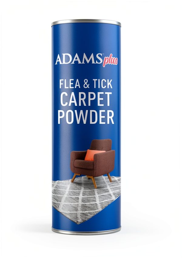 ADAMS Flea Powder Carpet Treatment Kills Fleas Ticks-9