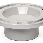Oatey Toilet Flange PVC Stainless Steel 3 Inch Fit-0