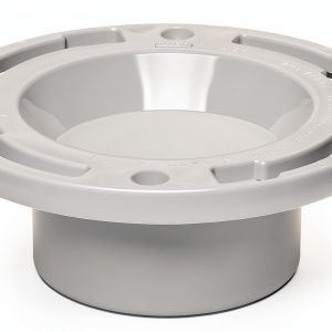 Oatey Toilet Flange PVC Stainless Steel 3 Inch Fit-0