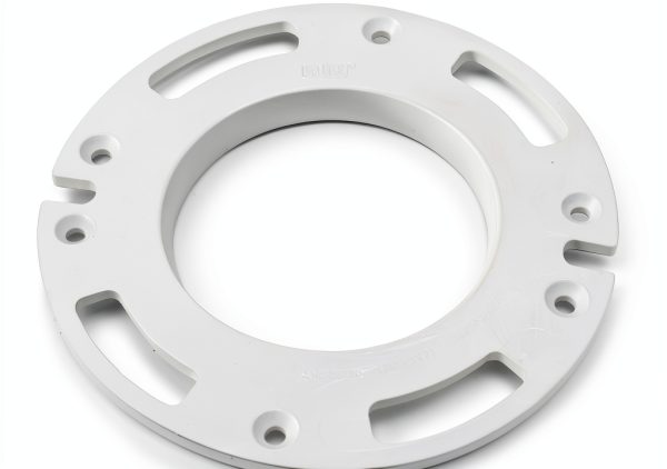 Oatey Toilet Flange Spacer PVC White 1/4 Inch NPT-0