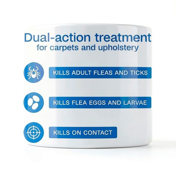 ADAMS Flea Powder Carpet Treatment Kills Fleas Ticks-1