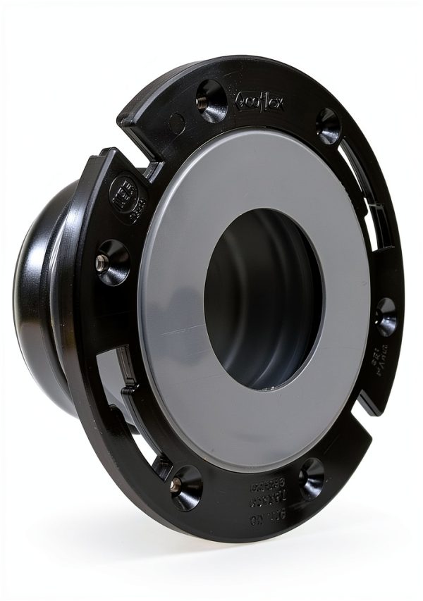 Coflex 4 Inch Toilet Flange Kit Adjustable Wax Free-0