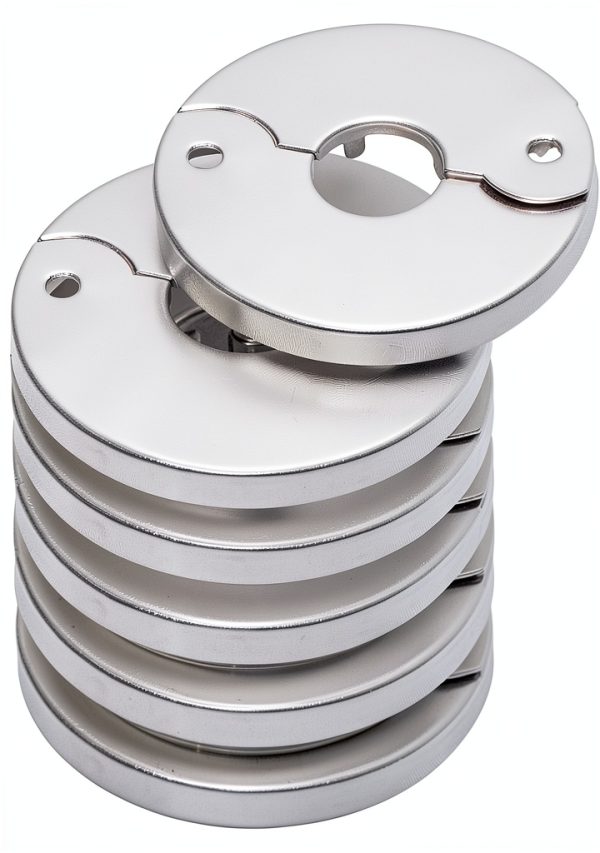 Avalon Chrome Faucet Flange Metal Floor Plate 2-3/4 Inch-0