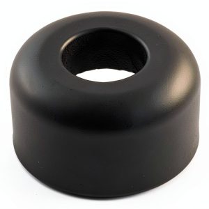 Faucet Flange Matte Black Brass Kingston PFLBELL1140-0
