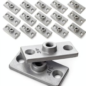 Xthrotsenk Ceiling Hanger Galvanized Iron 20 Pack 3/8 Thread-0