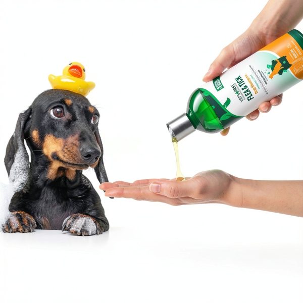 Vets Best Natural Flea Tick Shampoo Dogs Puppies-9