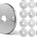 Faucet Flange SUPPLYGIANT Chrome Alloy Steel 12 Pack-0