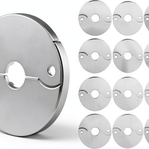 Faucet Flange SUPPLYGIANT Chrome Alloy Steel 12 Pack-0