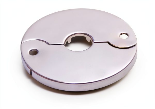 Avalon Chrome Flange Floor Ceiling Plates Metal 6-Pack-2