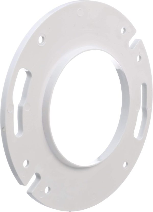 Oatey Toilet Flange Spacer PVC White 1/4 Inch NPT-5
