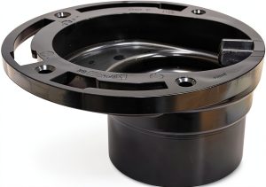 Jones Stephens Black Plastic Faucet Flange 3 Inch Diameter-0
