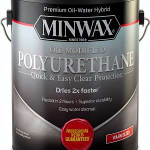 Minwax Water Based Polyurethane Gloss 1 Gallon-0