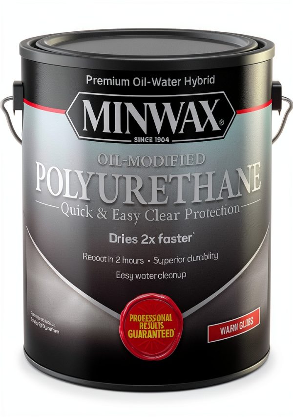 Minwax Water Based Polyurethane Gloss 1 Gallon-0