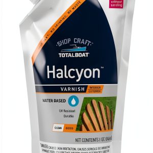 TotalBoat Halcyon Marine Varnish Clear Gloss Pint-0