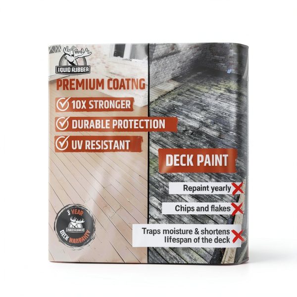 Polyurethane Deck Coating Liquid Rubber 1 Gallon-2