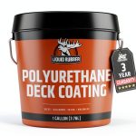 Polyurethane Deck Coating Liquid Rubber 1 Gallon-0