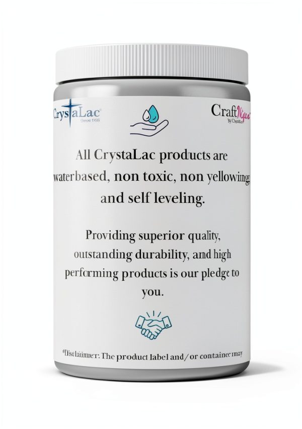 CrystaLac Clear Gloss Polyurethane 4oz Liquid-4