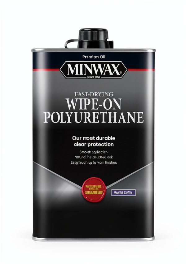 Minwax Wipe-On Poly Satin Polyurethane for Wood-0