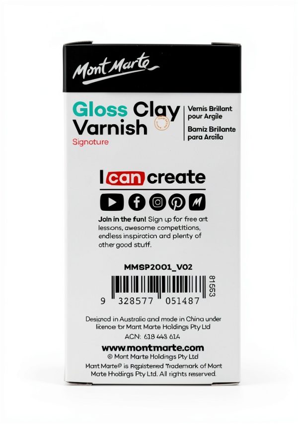 Mont Marte Water Based Gloss Varnish for Adults-5