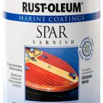 Marine Spar Varnish Rust-Oleum 1 Quart Gloss Clear UV Resistant-0