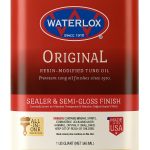 Waterlox QT MED WD Seal/Finish 1 Quart High Gloss Amber Liquid Finish-0