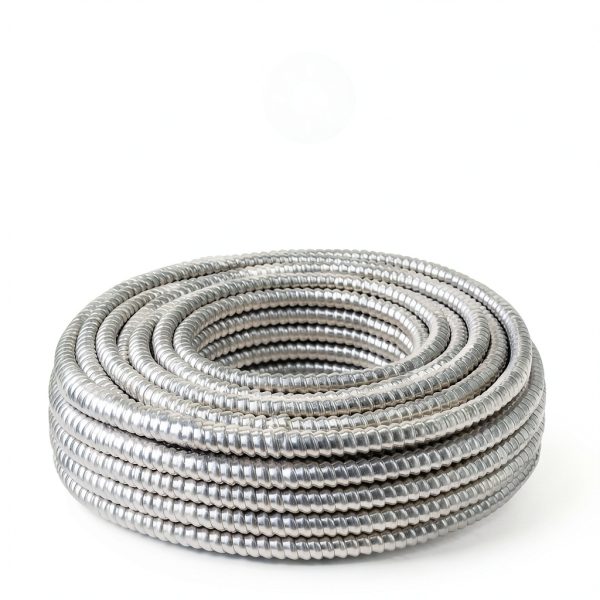 10ft 6/2 Clad Cable by YDECW – Aluminum Armor, Copper Conductors-2