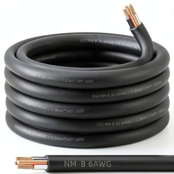 NM-B 6/3 Wire XMK 25ft Copper Residential Electrical Cable with Ground-0
