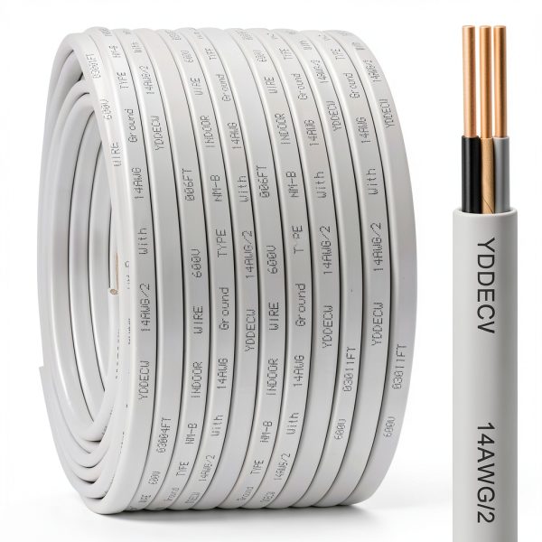 14/2 NM-B Wire YDDECW 250FT Pure Copper Residential Electrical Cable-0
