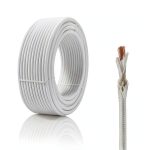 14 Gauge High Temperature Wire 16.4Ft, -76-932 ℉ 14 AWG Mica Fiberglass Electronic Copper Wire Insulated Heat Resistant High Temp Electronical Flexible Cable for Lamp Boiler Heater Kiln-0