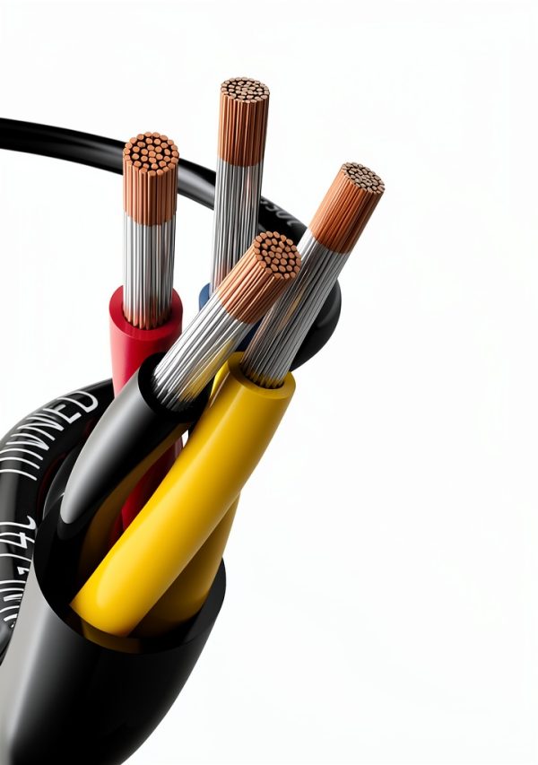 18 Gauge Wire 4-Conductor 18AWG Copper Cable IP68 30FT CONEPY-1