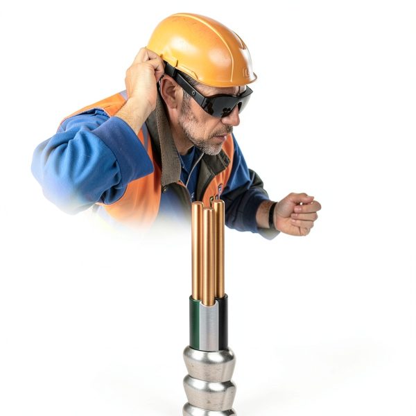 10ft 6/2 Clad Cable by YDECW – Aluminum Armor, Copper Conductors-6
