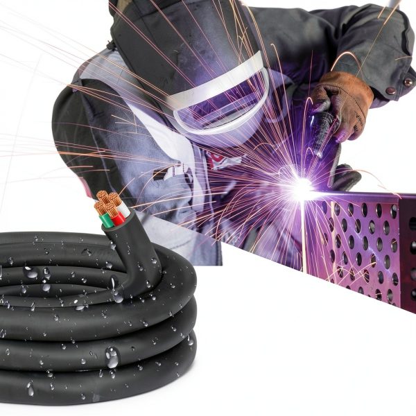 6ft 6/4 AWG SOOW Wire 6 Gauge 4-Conductor Cable by NINGBO LINSHENG-4